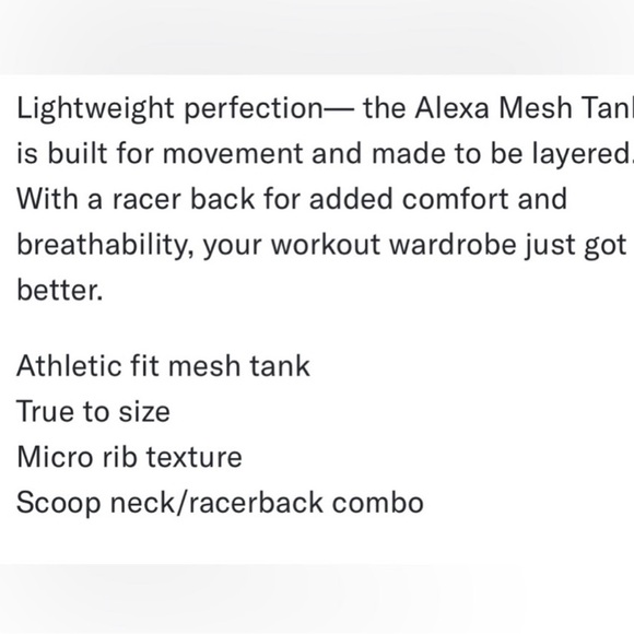 New Savvi Alexa Mesh Tank Top Medium Lime Green - Picture 5 of 6